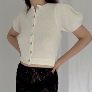 Anisa Cardigan - Ivory